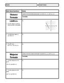 Distance and Midpoint Formula Guided Notes