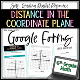 Distance in the Coordinate Plane - 6th Grade Math Google Form