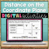Distance on the Coordinate Plane Digital Activities 6.NS.8