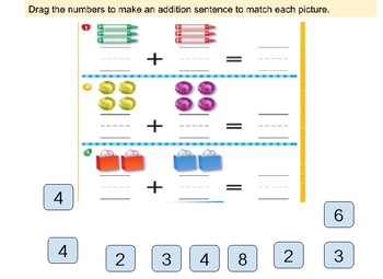 Preview of Distant Learning Addition Doubles