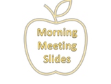 Distant Learning Editable Morning Meeting Slides