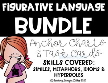 Preview of Distance Learning: Figurative Language BUNDLE Unit Resource