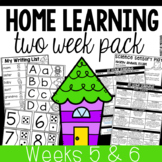 Distance Learning Home Learning Packet for Preschool and P