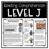 Reading Comprehension Passages Level J