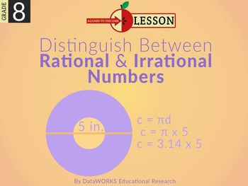 Preview of Distinguish between Rational and Irrational Numbers