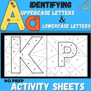 Preview of Distinguishing Between Uppercase and Lowercase Letters.