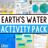 Distribution of Water on Earth Activities Pack | 5th Grade NGSS