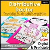 Distributive Doctor Activities {distributive property of multiplication}