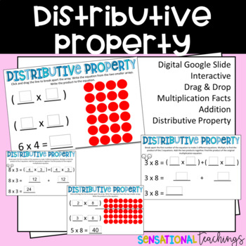 Preview of Distributive Property 