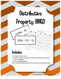 Distributive Property BINGO