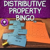 Distributive Property Activity - Bingo