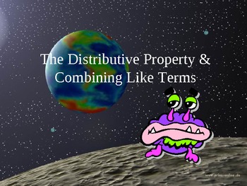 Preview of Distributive Property & Combining Like Terms