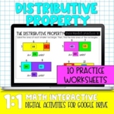 Distributive Property Digital Practice Activity
