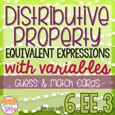 Distributive Property & Equivalent Expressions Guess & Mat