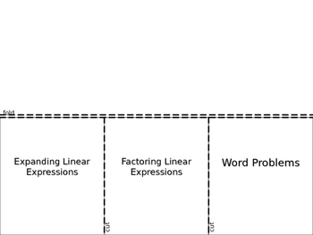 Preview of Distributive Property Foldable Rational Numbers and Word Problem