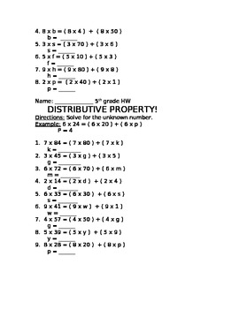 my homework lesson 7 the distributive property page 239