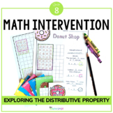 Distributive Property Multiplication Exploration | Math Unit