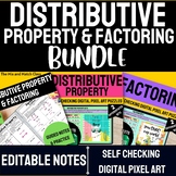 Distributive Property Notes and Distributive Property Digi