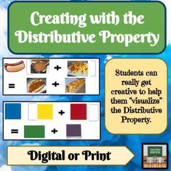 Preview of Distributive Property Projects Activities Algebraic Properties