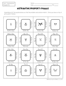 Distributive Property By Maneuvering The Middle Tpt