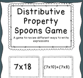 Distributive Property Spoons Game 6.NS.4