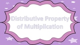 Distributive Property of Multiplication Task Cards