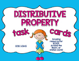 Distributive Property Task Cards: Third Grade CCSS 3.OA.5