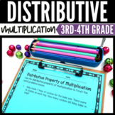 Distributive Property of Multiplication Worksheets 3rd Grade