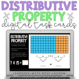Distributive Property of Multiplication Digital Task Cards