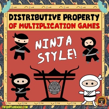 Preview of Distributive Property of Multiplication GAMES