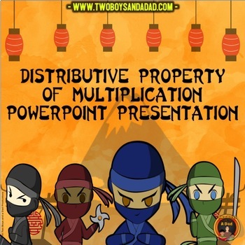Preview of Distributive Property of Multiplication POWERPOINT Lesson