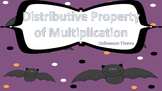 Distributive Property of Multiplication Task Cards {Hallow