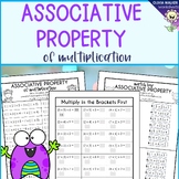 Associative Property of Multiplication Worksheets, Math St
