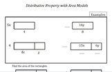 Distributive Property with Area Models