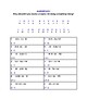 Distributive property multi-step equations - puzzle decoding worksheet #3