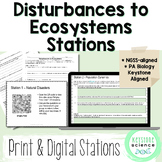 Disturbances to Ecosystems Stations Succession Human Impac