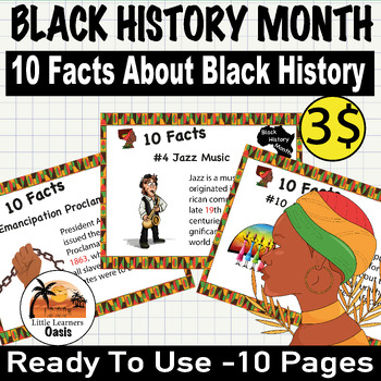 Preview of Dive into History: 10 Fascinating Facts for Black History Month