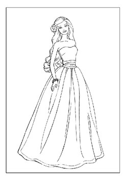 Dive into the World of Barbie with Our Printable Coloring Pages ...