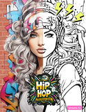 Dive into the rhythm Hip Hop  coloring book Vol.1