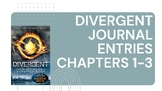 Divergent Chapters 1-3 Journal Questions Focusing on Theme
