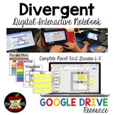 Divergent Digital Interactive Notebook Distance Learning