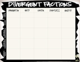 Divergent Faction Chart Graphic Organizer