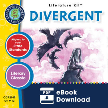 Preview of Divergent - Literature Kit Gr. 9-12