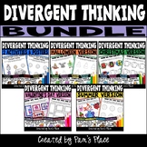 Divergent Thinking Creativity Challenges BUNDLE Early Fini