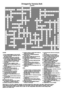 Divergent Crossword - WordMint