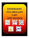 Divergent by Veronica Roth Vocabulary Words