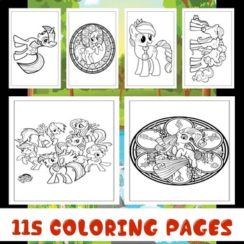 Diverse Adventures Await: My Little Pony Printable Coloring Pages ...