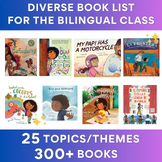 Diverse Books List, Read Aloud Lists, For Spanish Bilingua
