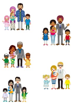 Diverse Families by Miss JoJos Early Learning | TPT