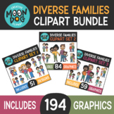 Diverse Families Bundle - multicultural and diverse family